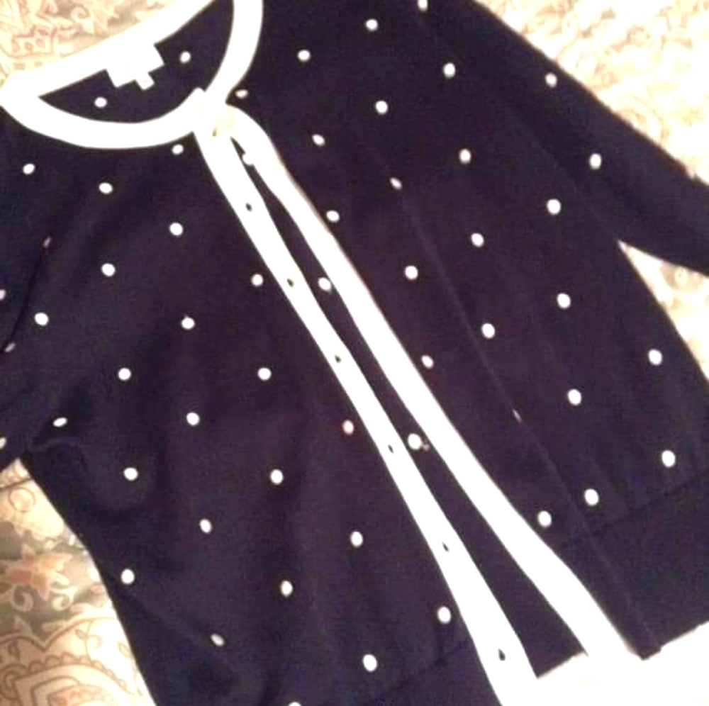 button down sweater